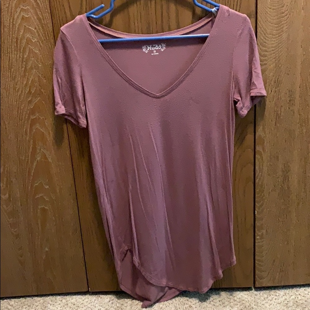 Maude Pink Mudd, long T-shirt dress